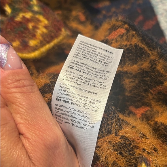 NWT Desigual Women's Earthy Tones Jacket size Large - Picture 8 of 15